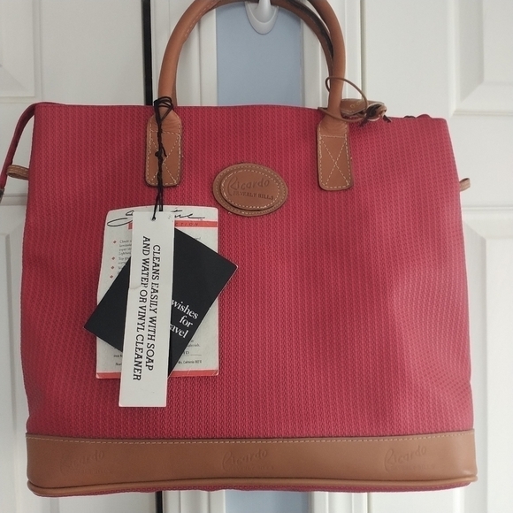 Ricardo's Beverly Hills Travel Bag Vintage - Picture 2 of 11